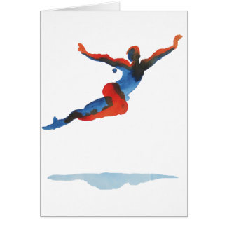 Ballet Dancer Flying Cards