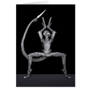Ballet Dancer From Outer Space Cards