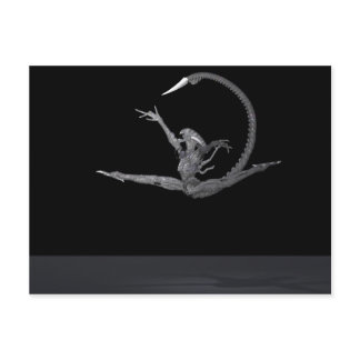 Ballet Dancer From Outer Space Postcard