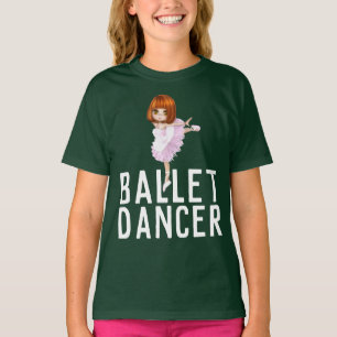 BALLET DANCER GIRLS T-SHIRTS