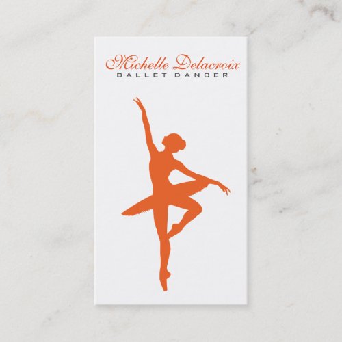 Ballet Dancer II Business Card