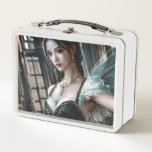 Ballet Dancer in a Green TuTu And Fairy Wings Metal Lunch Box