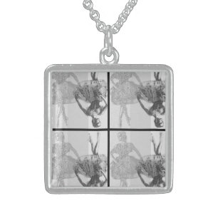 ballet dancer jewlery necklace