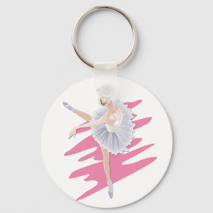 Ballet Dancer Keychain