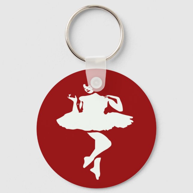 Ballet Dancer Keychain (Front)