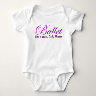 Ballet Dancer Merchandise Baby Bodysuit