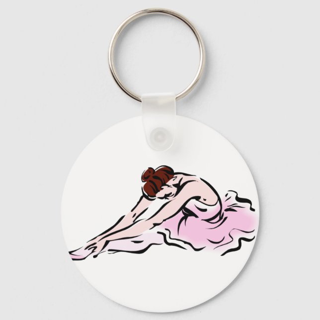Ballet Dancer Merchandize Keychain (Front)