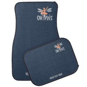 Ballet Dancer Personalized Dance Teacher Car Floor Mat