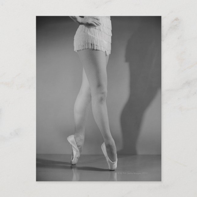 Ballet Dancer Postcard (Front)