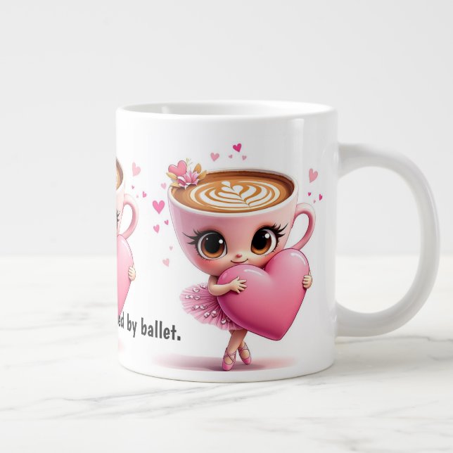 Ballet Dancer Quote Coffee Mug (Right)