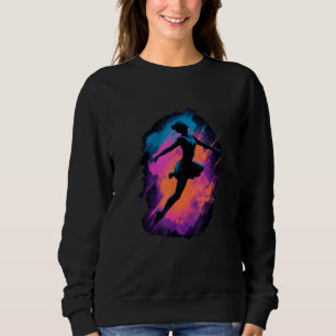 Ballet Dancer Silhouette Ballerina Dancing Women G Sweatshirt
