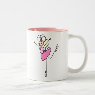 Ballet Dancer Stick Figure Mug