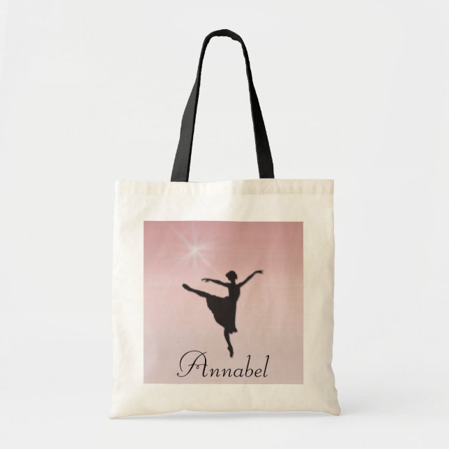 Ballet dancer tote bag (Front)
