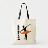 Ballet Dancer Tutu Ballerina Dance Class Orange
