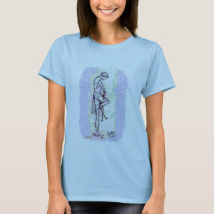 Ballet Dancer Tying Shoe T-Shirt