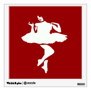 Ballet Dancer Wall Decal