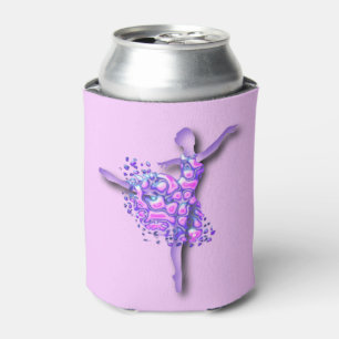 Ballet Dancer woman Can Cooler - Choose Color