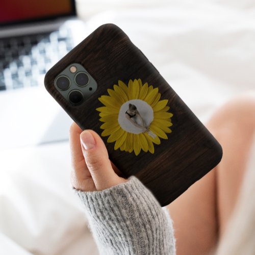 Ballet dancer yellow sunflower iPhone 13 pro max case