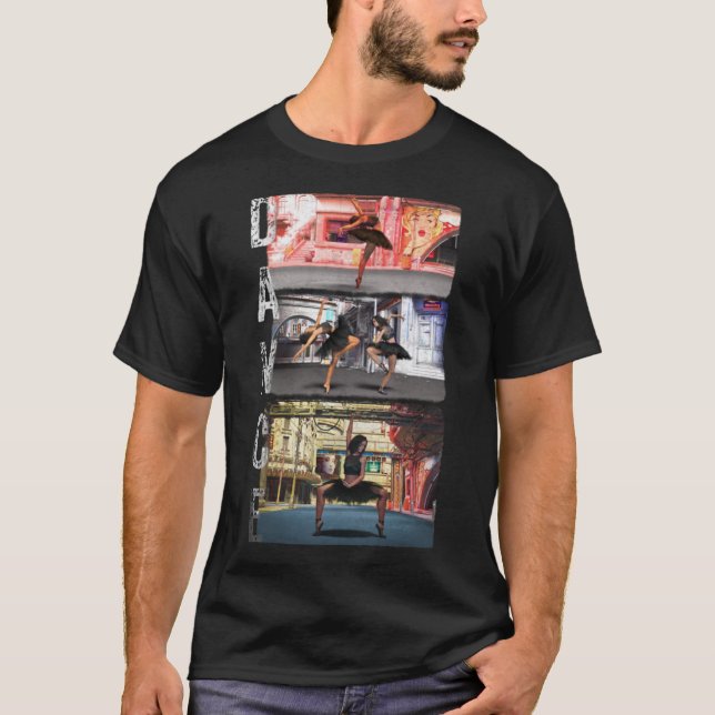 Ballet Dancers African American Women and Girls Ba T-Shirt (Front)
