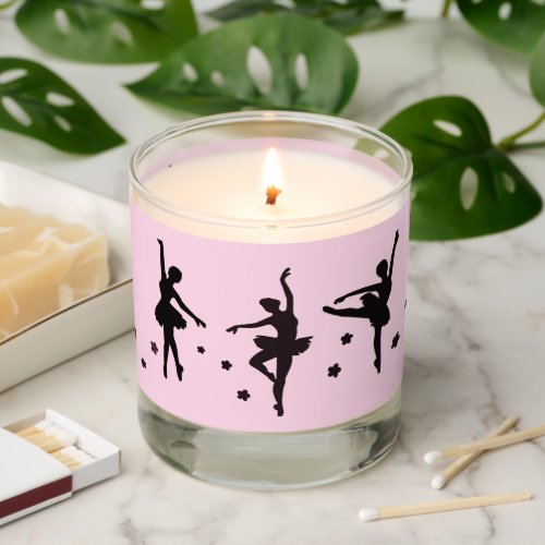 Ballet Dancers Design Scented Candle