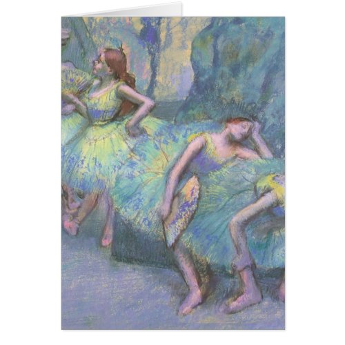 Ballet Dancers in the Wings by Edgar Degas