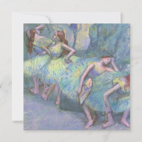 Ballet Dancers in the Wings by Edgar Degas