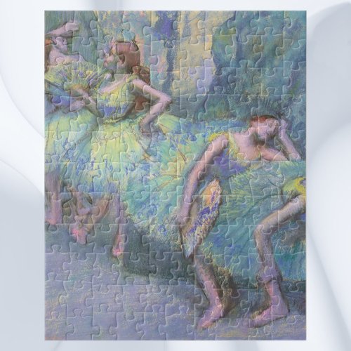 Ballet Dancers in the Wings by Edgar Degas Jigsaw Puzzle