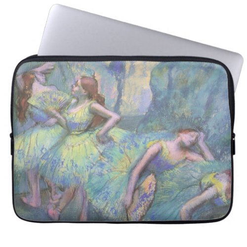 Ballet Dancers in the Wings by Edgar Degas Laptop Sleeve