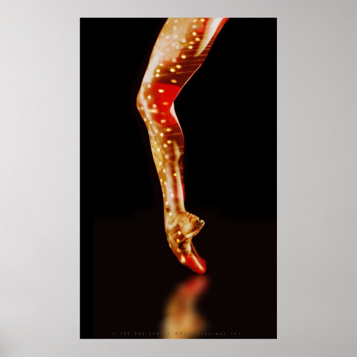 Ballet Dancers Leg 4616XLG Print