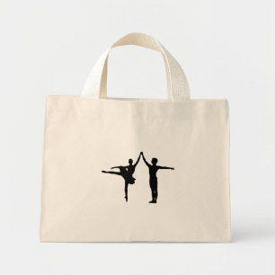 Ballet Dancers Mini Tote Bag