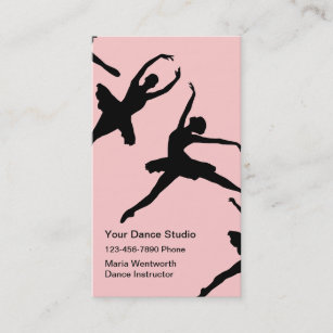 Ballet Dance Business Cards