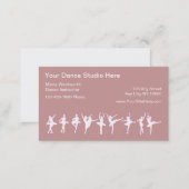 Ballet Dancing Business Cards (Front/Back)