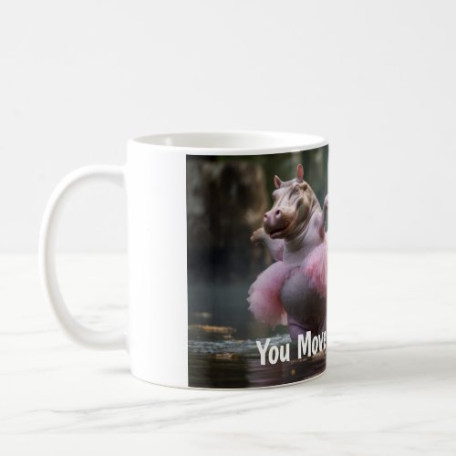 Ballet Dancing Hippos in Tutus Coffee Mug