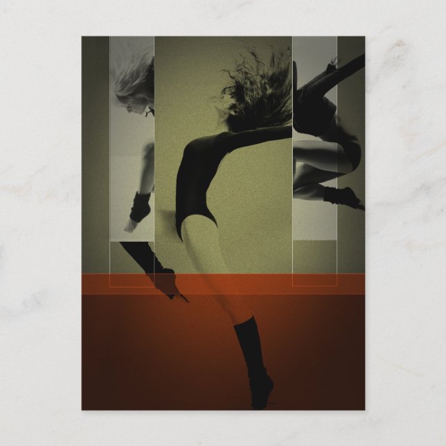 Ballet Dancing Postcard (Front)