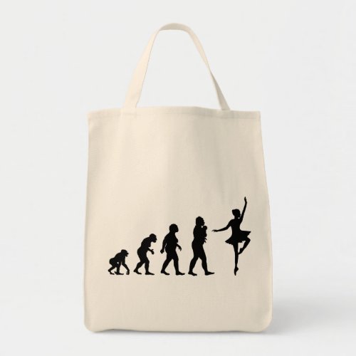 Ballet Dancing Tote Bag