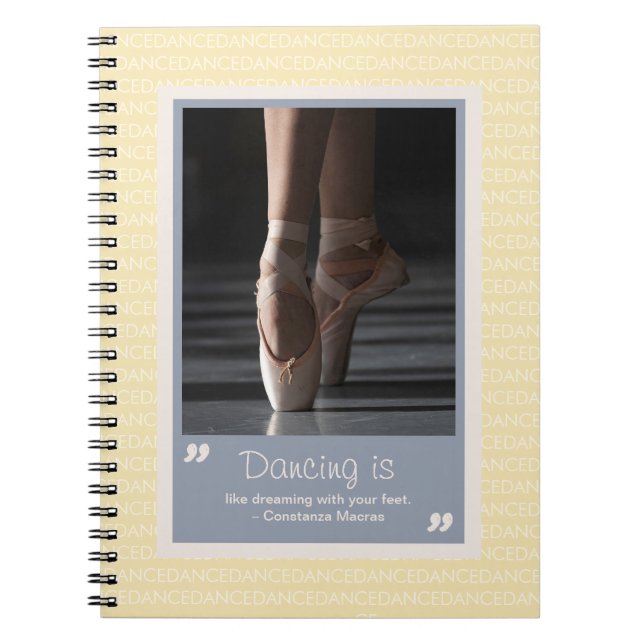 Ballet Dream Dance Notebook (Front)