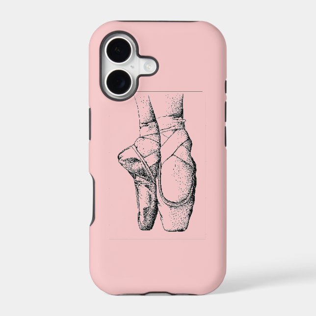 Ballet -- En Pointe Iphone Case (Back)