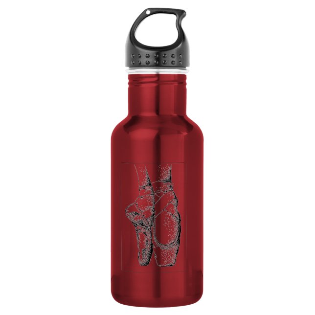 Ballet -- En Pointe Water Bottle (Front)