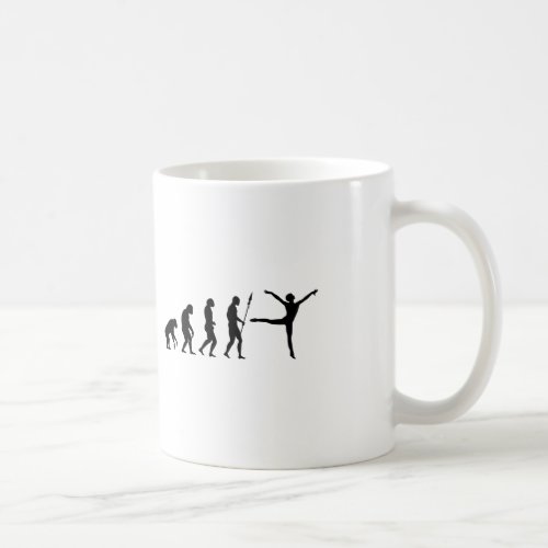 ballet evolution coffee mug