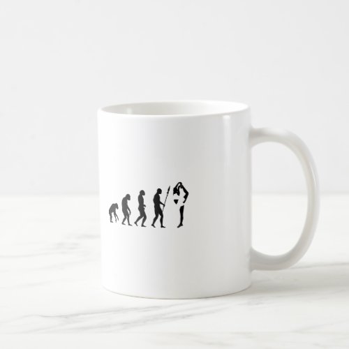 ballet evolution coffee mug