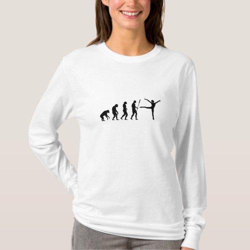 ballet evolution T_Shirt