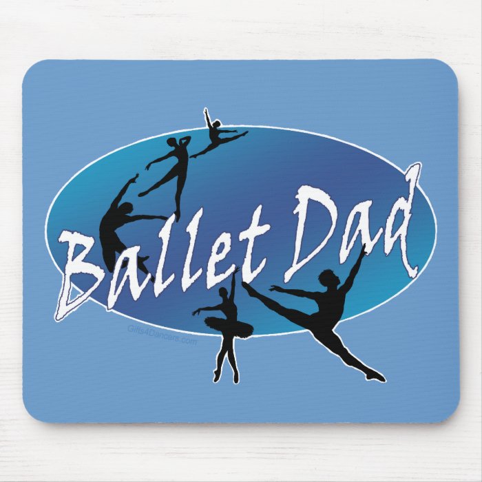 Ballet father mouse pad