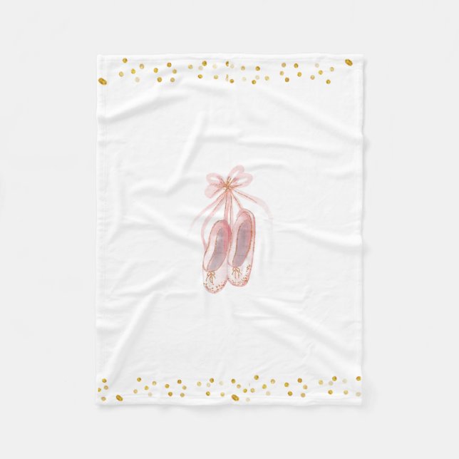 Ballet  fleece blanket (Front)
