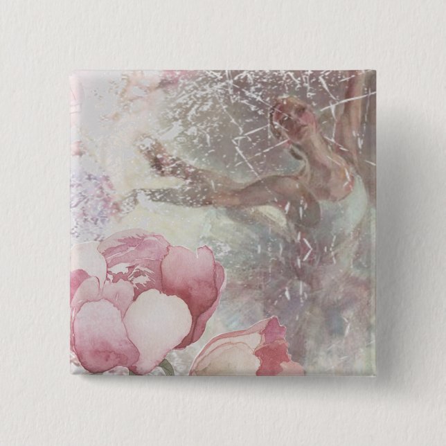 Ballet Impressions Button (Front)