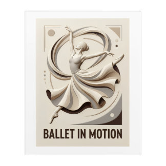 Ballet In Motion Acrylic Print