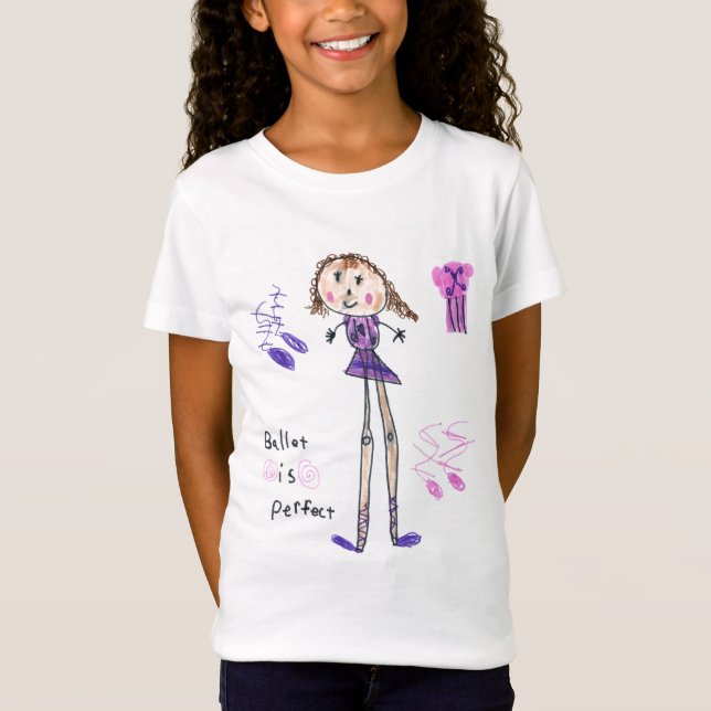 Ballet is Perfect Girls Shirt (Front)