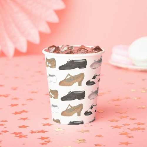 Ballet Jazz Tap Lyrical Acro Character Dance Shoes Paper Cups