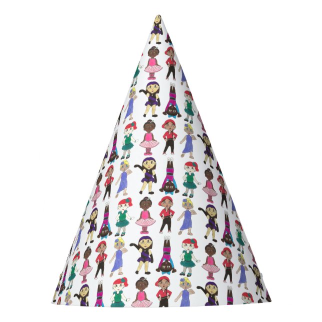 Ballet Jazz Tap Lyrical Acro Hip Hop Dance Recital Party Hat (Front)