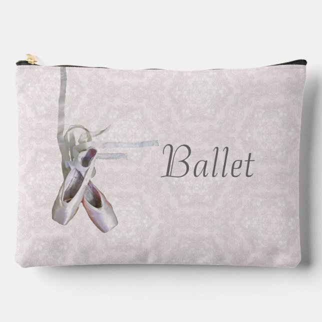 'Ballet & Lace' Accessory Pouch (Front)