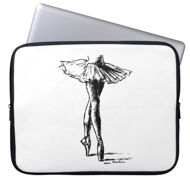 Ballet Laptop Sleeve (Front)